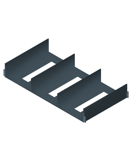 3 Lane Mini 4wd Track additionals 1 3d model