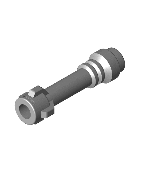 BrickSaber: LEGO-Inspired Functional Lightsaber 3d model