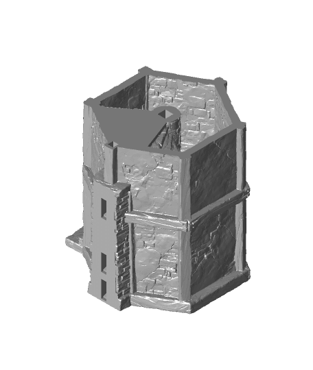 Gracewindale Dicetower 3d model