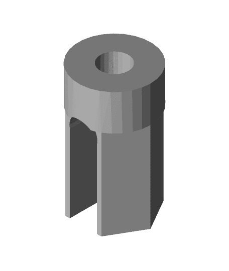 2.5mm allen key holder for drill 3d model