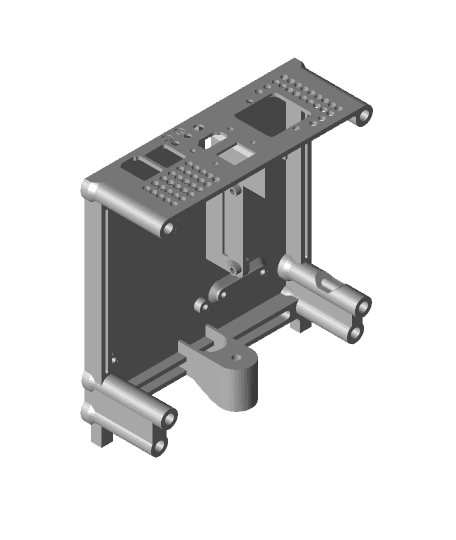 Power Mac G4 skeleton for rockpro64 v2 (STL version) 3d model