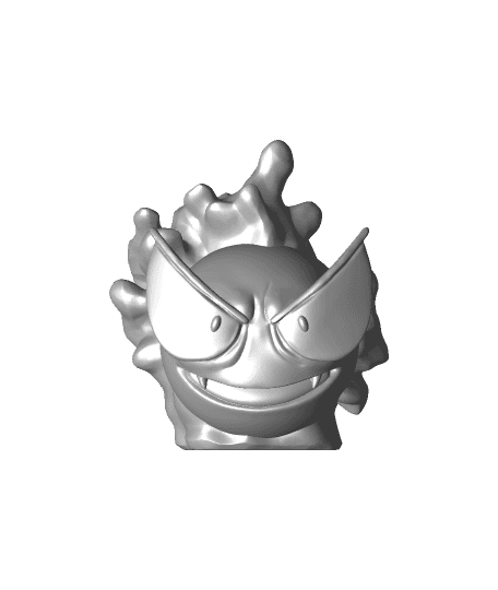 Ghastly - Pokemon - Fan Art 3d model