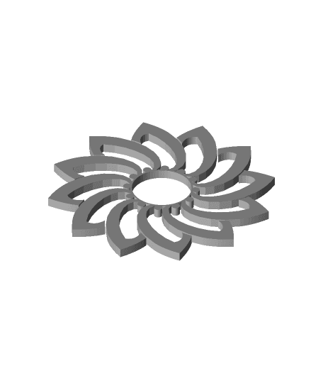 Rosette 3d model