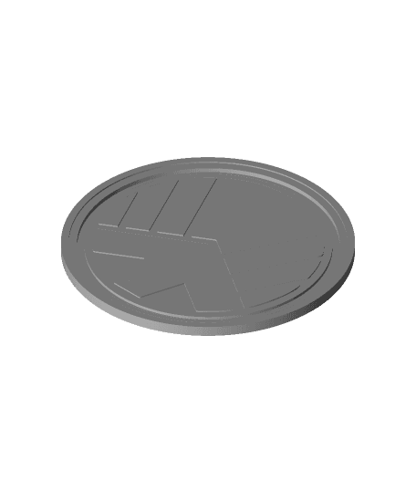 The Agents of Shield Coaster 3d model