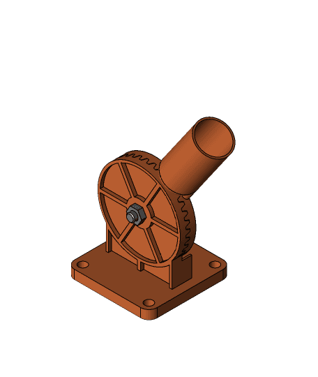 Light Mount Angle Adaptor 3d model