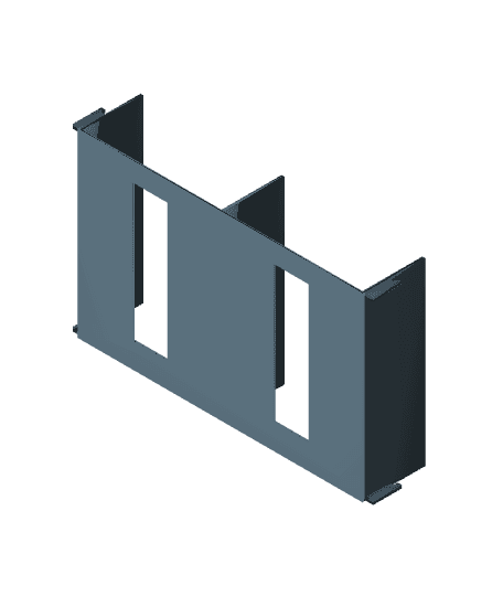 150mm 2 lane straight.3mf 3d model