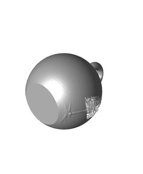 Christmas ball tree 3d model