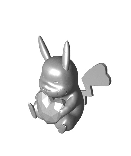 Pikachu(Pokémon) 3d model