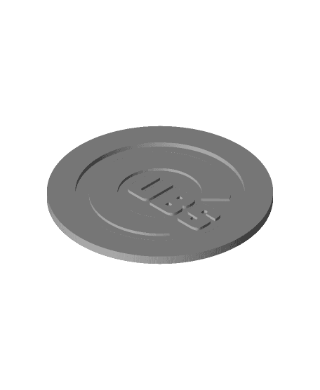 Chicago Cubs Logo 3d model