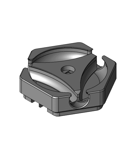 Hextraction Flip-Flop Tile 3d model