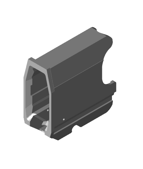 "Wild Card" V2 Talon+Katana Nerf Mag Adapter 3d model