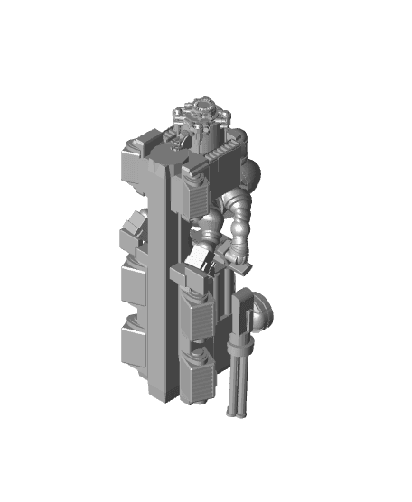 FHW: Dairr Jet Bike Heavy Twin Miniguns 3d model