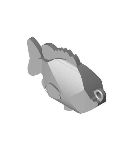 Tiny bluegill lure.stl 3d model