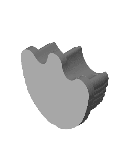 Leaf Imprint Clay Cutter for Polymer Clay | Digital STL File | Clay Tools | 4 Sizes Clay Cutters 3d model