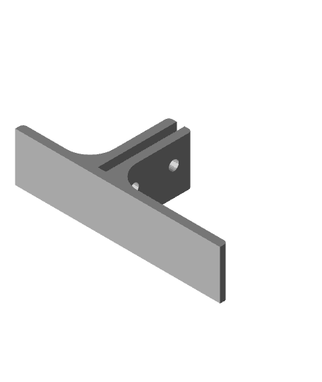 Pegboard Vertical Stand 3d model