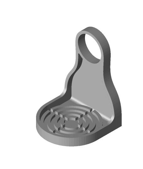 Laundry detergent cup holder 3d model