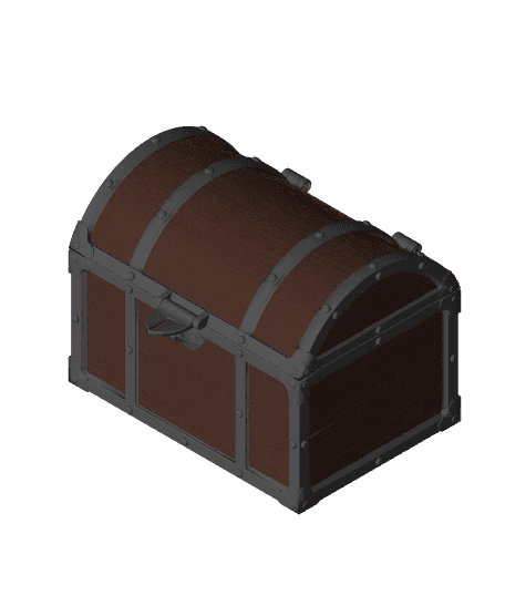 Port Royale Big Box treasure chest case 3d model