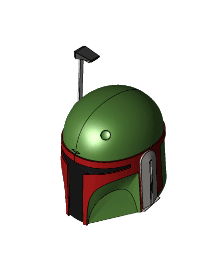 Boba Fett for 3D Printing 3d model