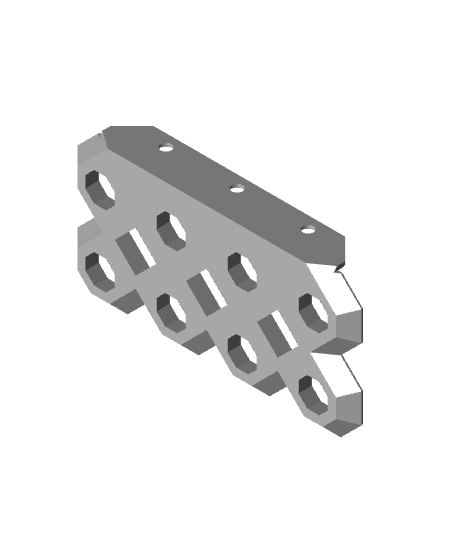 Multiboard Screwdriver Holder 3d model