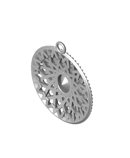 Bight Pendant - SCP - PRESUPPORTED - Illustrated and Stats - 32mm scale			 3d model