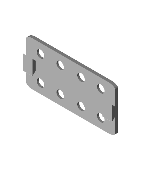 Gridfinity Screwdriver Holder 3d model