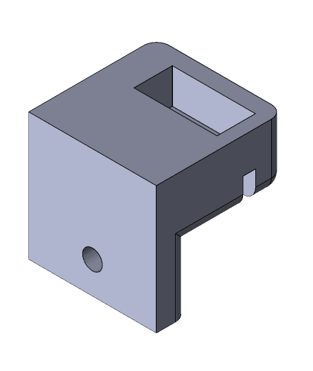 Omron D2FC-F-7N microswitch endstop  holder for kossel mini 2020 3d model