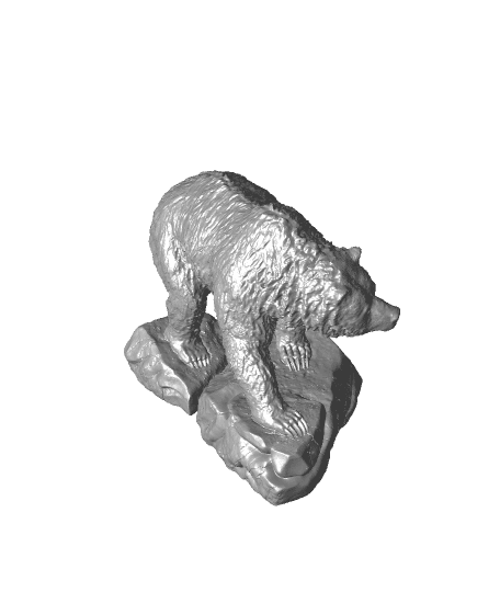 Grizzly 28mm 3d model