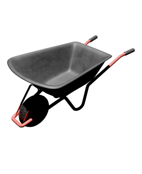 Wheelbarrow.glb 3d model