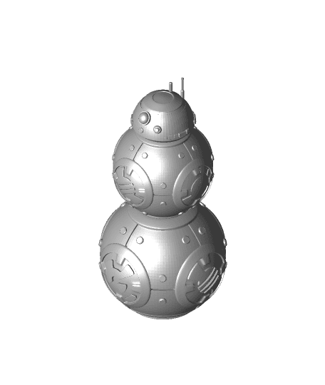 bb8SnowmanDetail.stl 3d model