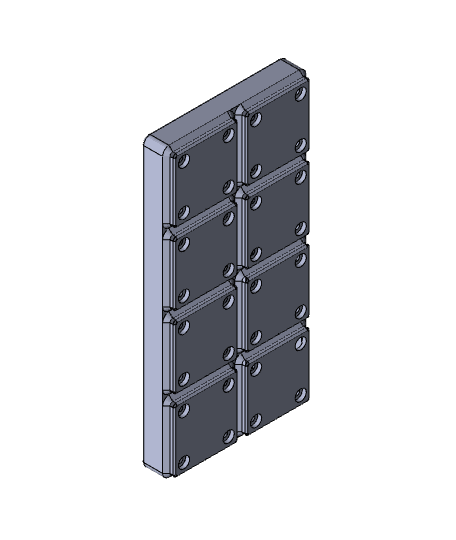 1/4" Drive Ratchet and Sockets Gridfinity 3d model