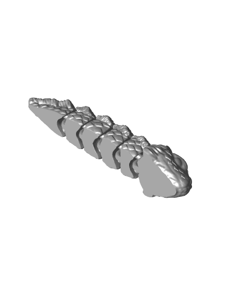 Wyrm Miniflex & Keychain 3d model