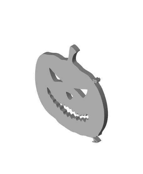 halloween keychain 1 3d model