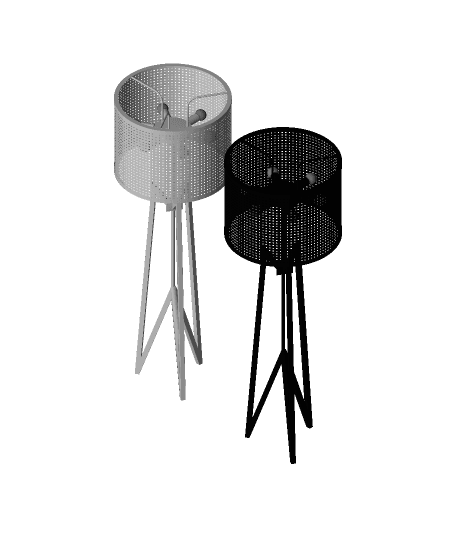 Electrum floor lamp, SKU. 23564 by Pikartlights 3d model