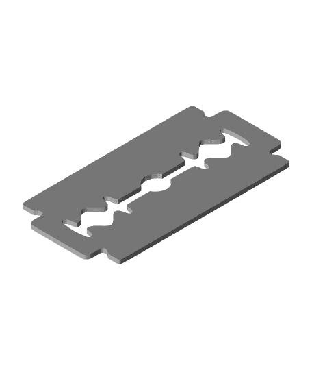 Razor Blade 3d model