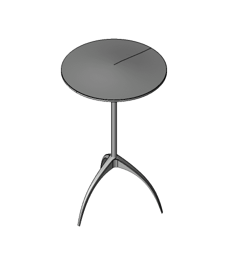 Tripod lamp 3d model