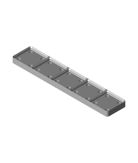 Weighted Baseplate 1x5.stl 3d model