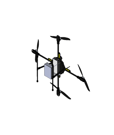 Quadcopter 3d model