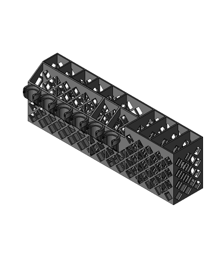 SILHOUETTE/CRICUT TOOL HOLDER lite 3d model