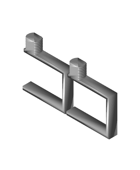 Multiboard - Cubicle Hanger 3d model