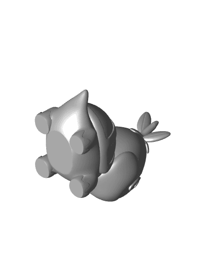 Turtwig Pokemon (Nosupport, 3mf included) 3d model