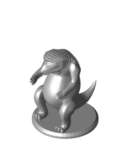 Ist Edition Owlbear 3d model