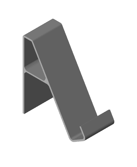 Minimilist phone stand 3d model