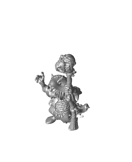 Goblin Shaman 3d model