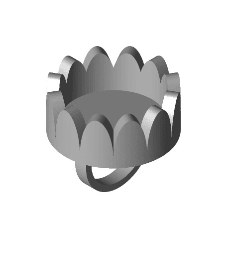 Christmas ornament top 3d model