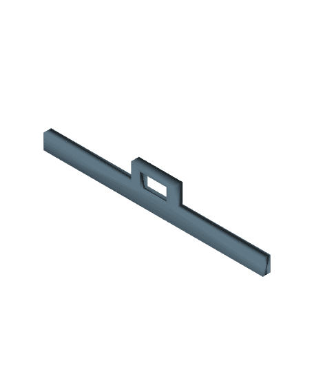 Hanger part for blind  3d model
