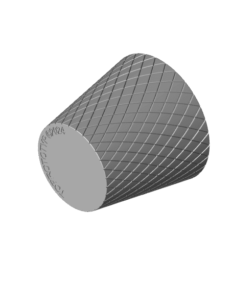 RHOMBOIDAL POT 3d model