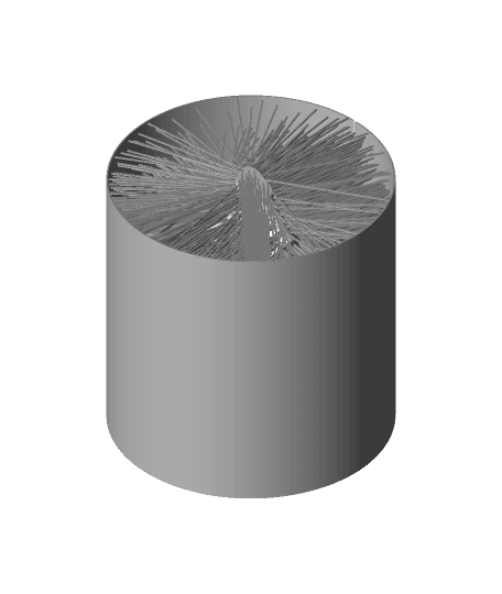 Woman Body Vase Mode Hairify 3d model