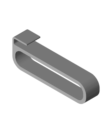 Samsung T7 Shield SSD Mac Clips 3d model