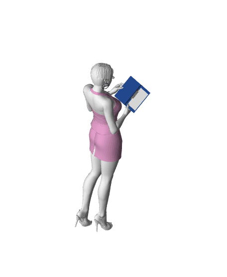 Teacher 3d model 3d model