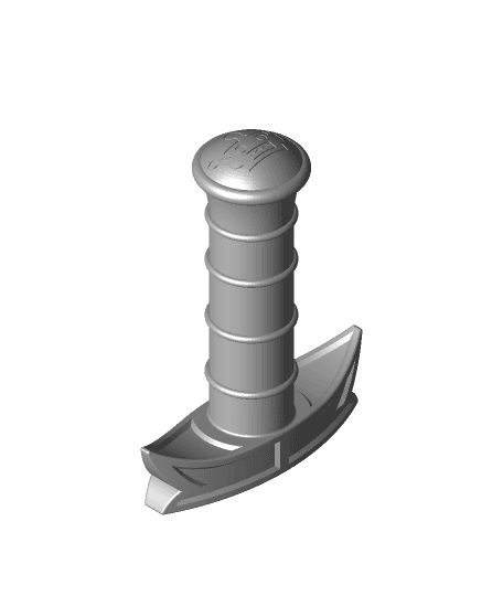 Collapsing Broadsword 3d model